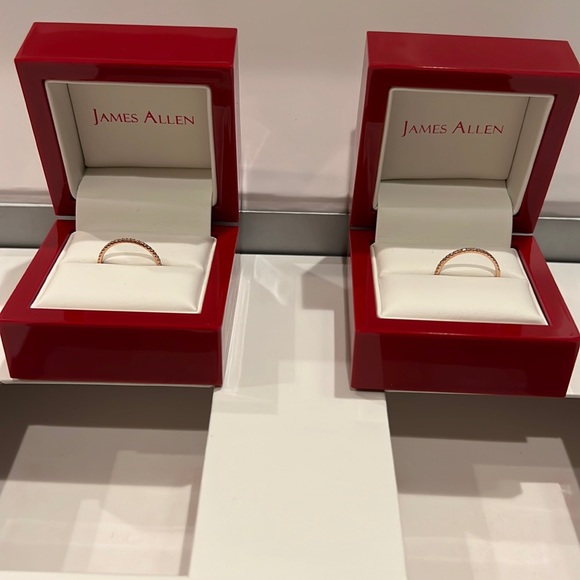 Ring Box Jim Allen Jewelry James Allen 14 K Rose Gold Ever After